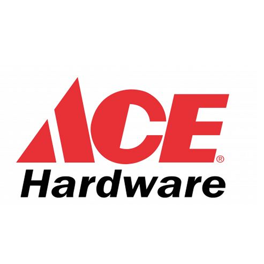 Ace Hardware logo in red and black.